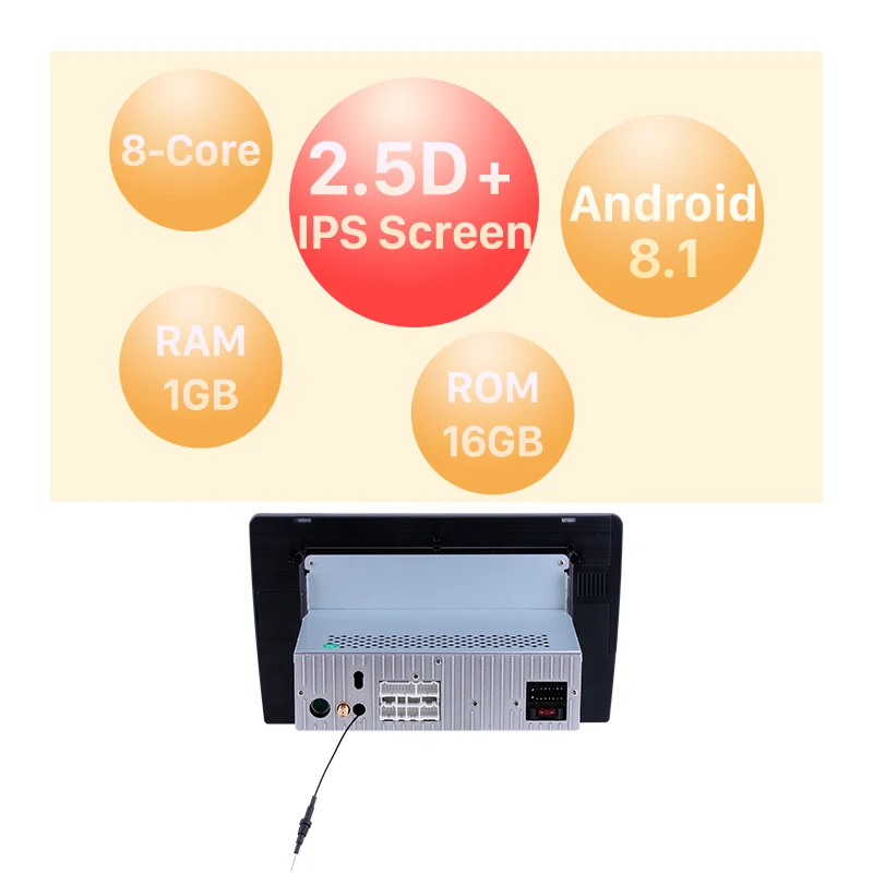 2.5D N IPS Seicane Автомагнитола для 2009-2012 peugeot 3008 Tochscreen 9 дюймов Android 8,1 2din Bluetooth gps стерео Мультимедийный Плеер головное устройство - Цвет: 2.5D N IPS