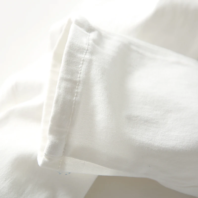 Мужские однотонные джинсы с дырками белые облегающие ковбойские брюки