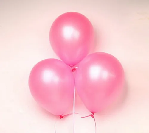 Light Pink 10 дюймов 10 шт./пакет жемчужные латексные воздушные шары 21 Цвета надувные свадебные украшения воздушный шар с надписью "Happy Birthday" Вечерние материалы воздушных шаров - Цвет: Light Pink