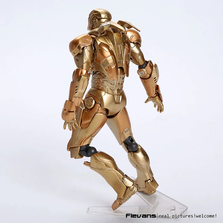 SCI-FI Revoltech серии NO. 052 Железный человек Марка 21 МК 21 ПВХ фигурка Коллекционная модель игрушки HRFG515