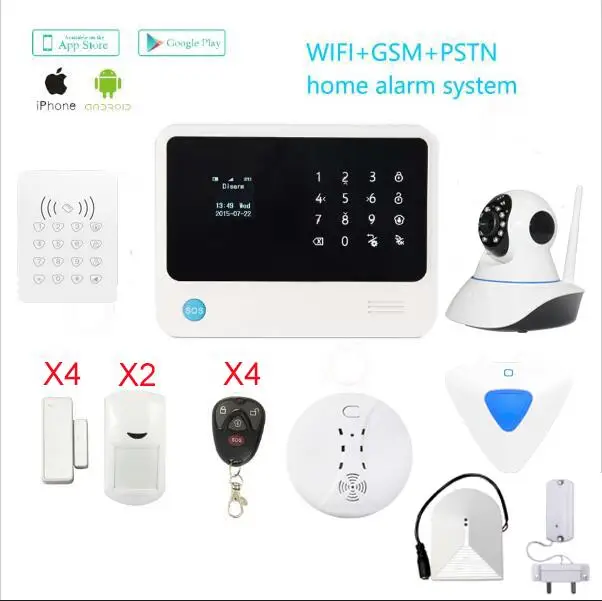 433mh G90B плюс GSM WI FI сигнализации Системы охранных приложение управления