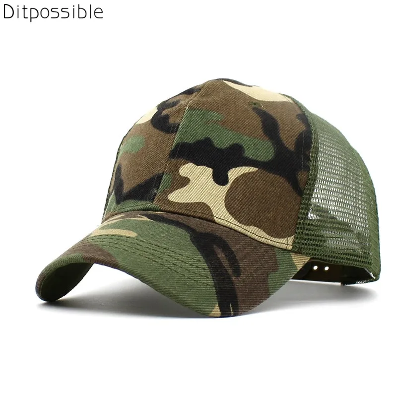 Ditвозможные камуфляжные сетки патч Snapback шляпы для мужчин летние уличные