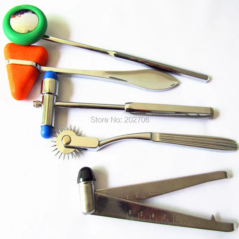 5 типов/набор многофункциональный Неврологический Молоток для медицинской