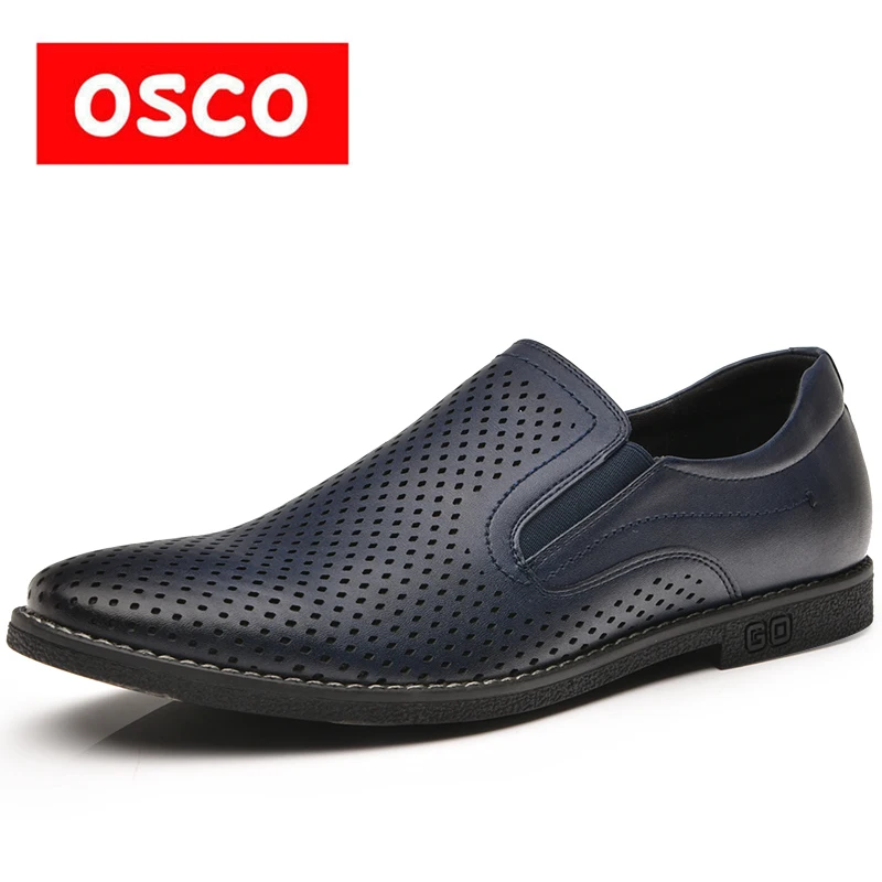 OSCO/модные Лоферы для вождения мужская обувь без шнуровки летняя деловые