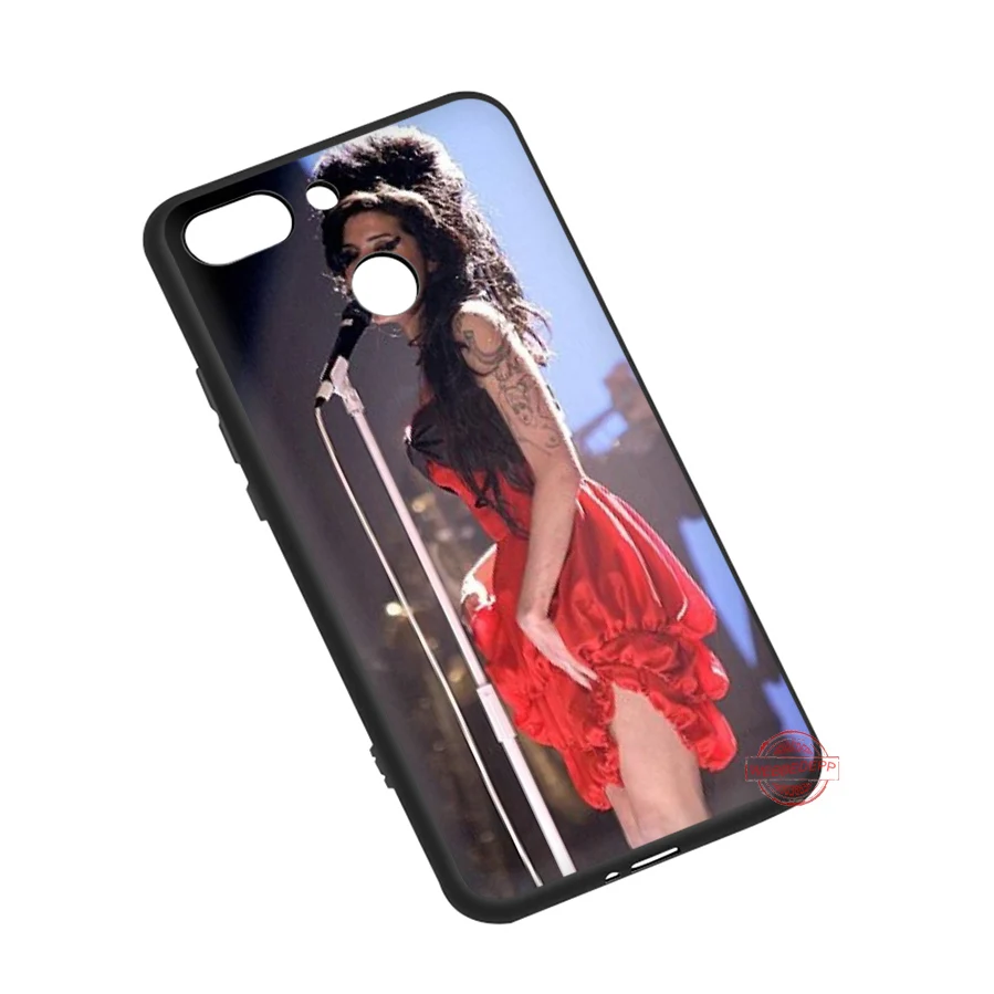 WEBBEDEPP Singer Amy Jade Winehouse мягкая искусственная кожа для Redmi Note 8 7 6 5 Pro 4A 5A 6A 4X Plus S2 Go чехлы