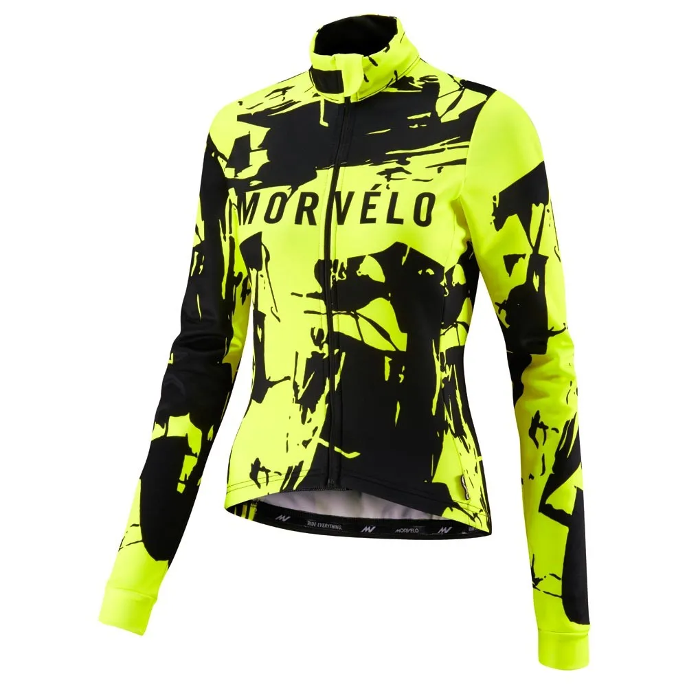 16 Morvelo, осень, длинный рукав, Pro, для велоспорта, Джерси, для женщин, для гонок, велосипедная одежда, спортивная одежда, Ретро стиль, одежда для велоспорта, Майо, униформа - Цвет: 16