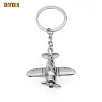 cute color aviation air plane keychain aircraft air combat enthusiasts keychain lover gift high quality keyring wholesale 1pcs