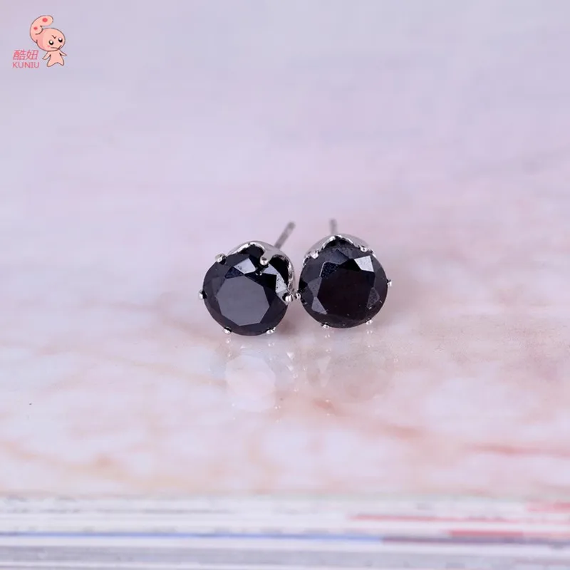 Женские круглые серьги гвоздики с кристаллами|cz stud earrings|fashion earringsstud earrings |