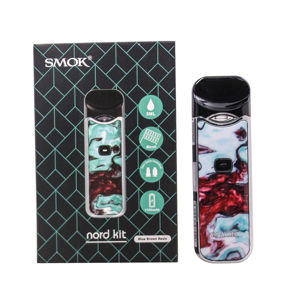 SMOK Nord комплект из углеродного волокна Pod Vape керамическая сетка спиральная