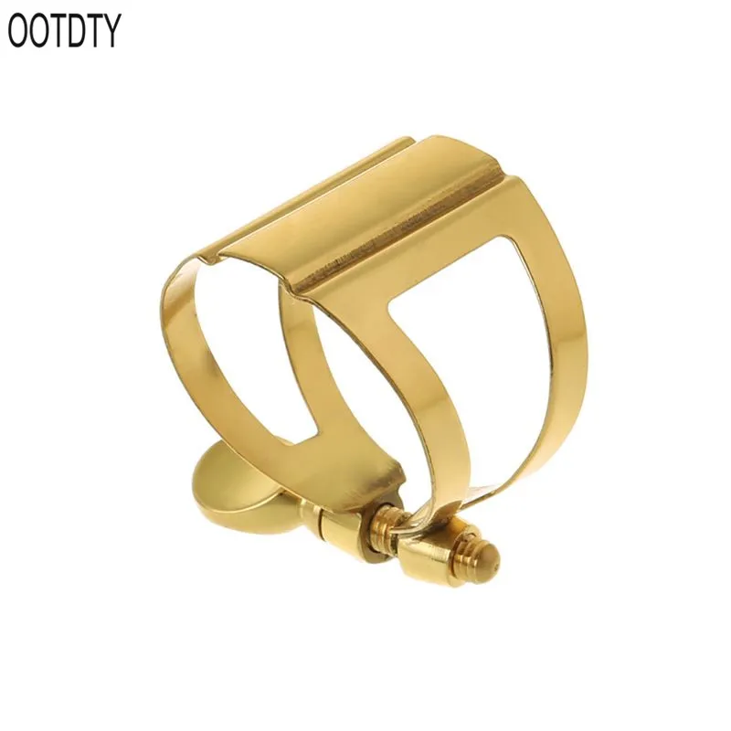 Сопрано альт тенор саксофон кларнет в Bb гибкость Золотая Лигатура мундштука |