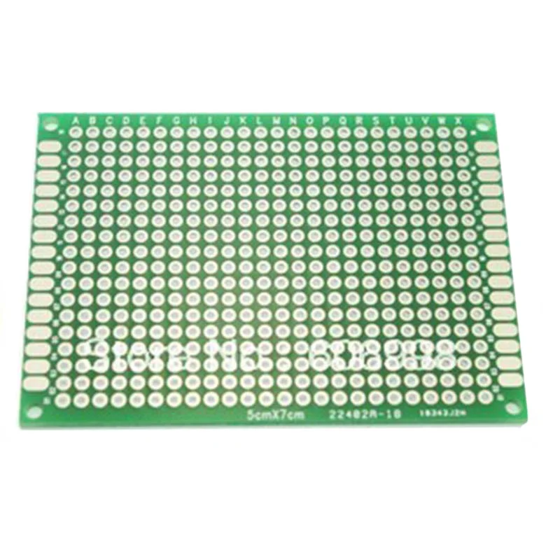 12 шт./лот 7x9 6x8 5x7 4x6 3x7 2x8 см двухсторонний прототип Diy универсальная печатная плата печатной платы для Arduino