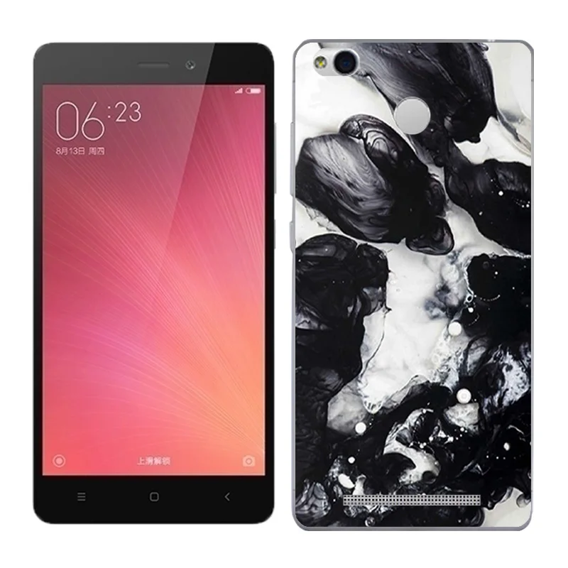 Мягкий чехол из ТПУ для Xiaomi Redmi 3 Pro 4A 4Pro, силиконовый чехол для задней панели, защитная пленка с ночной росписью для Redmi 4X 5A, чехол для телефона, Funda