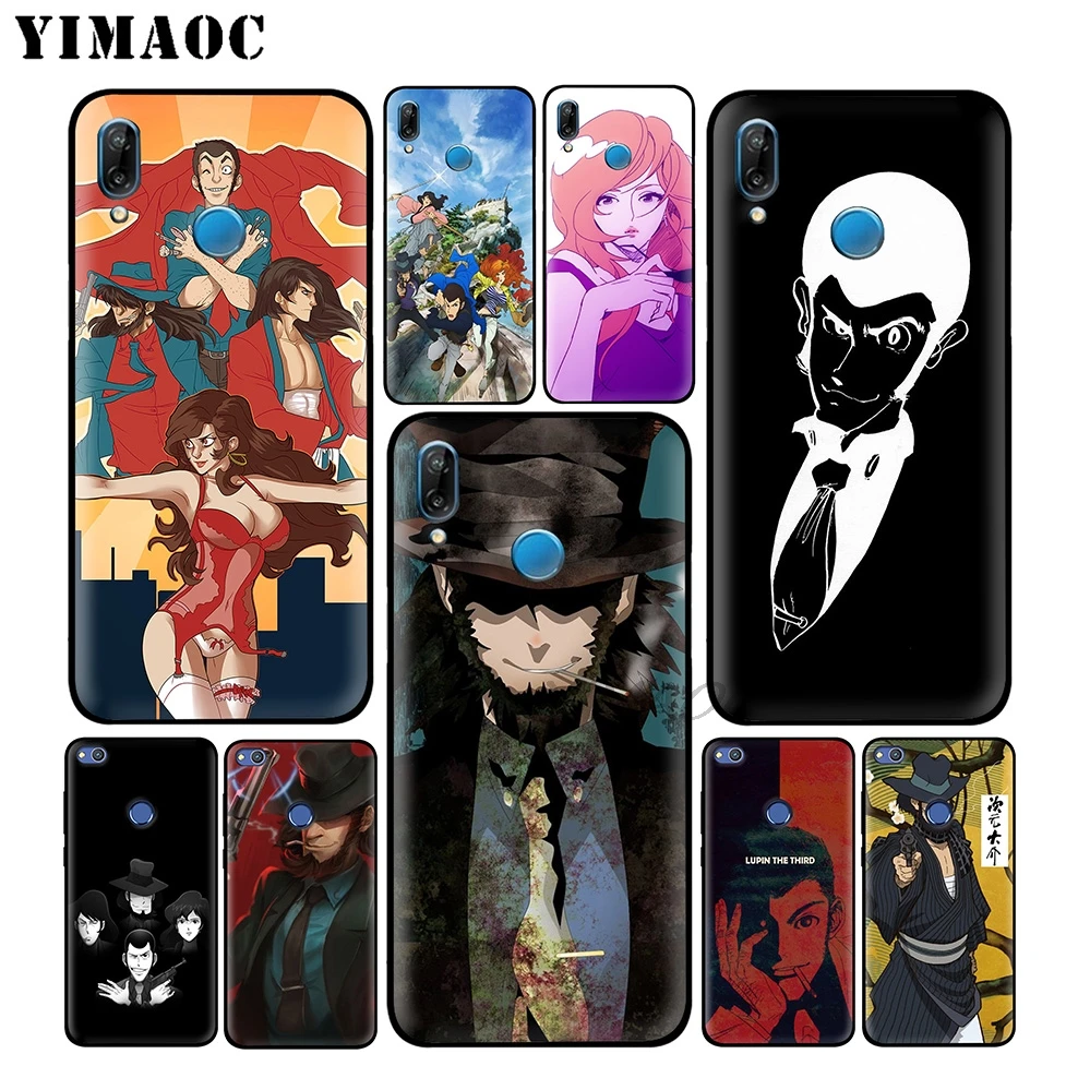 YIMAOC Lupin III часть V Мягкий чехол для huawei Honor mate 20 9X Note 10 Pro 8X8 6A 7A 7X 7C Y9 Y7 Y6 Prime 2018 2017 вид |