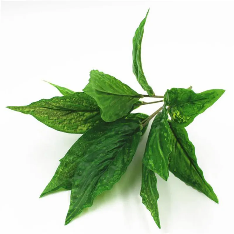 Искусственные растения зеленая трава пластиковая имитация стен сада украшение