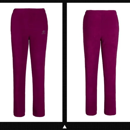 women purple TECTOP мужские и женские теплые технологичные флисовые брюки на весну и зиму для спорта на открытом воздухе, кемпинга, путешествий, треккинговые лыжные походные брюки - Цвет: women purple