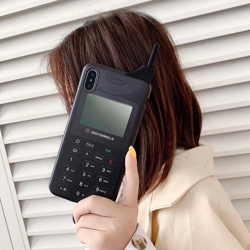 Модный Индивидуальный Винтажный чехол для телефона с узором для IPhone X XS MAX XR 6 6S 7 8 Plus Мягкий чехол по технологии imd Concha