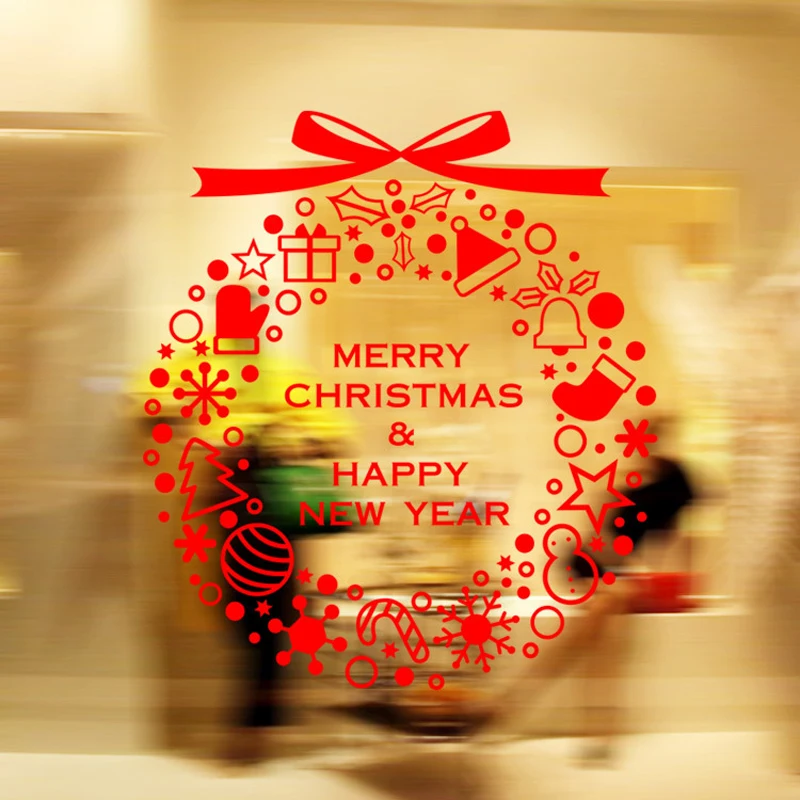 

Funny Christmas Halloween Art Wall Sticker Family Living room bedroom DIY Home Decoration PVC Wallpaper JG1985