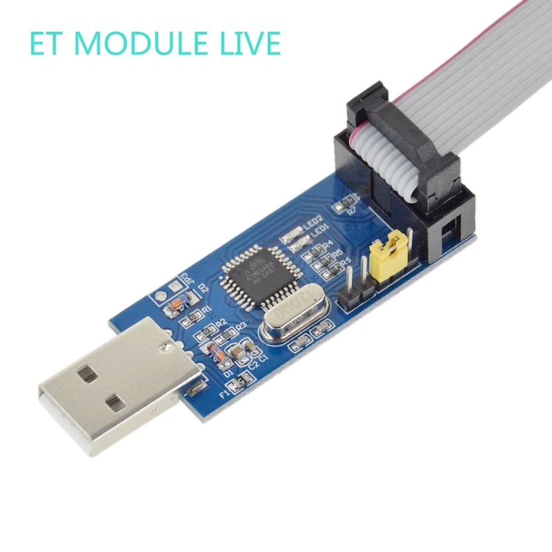 Линия загрузки ISP/устройство USBasp USBISP 51 AVR микроконтроллер с