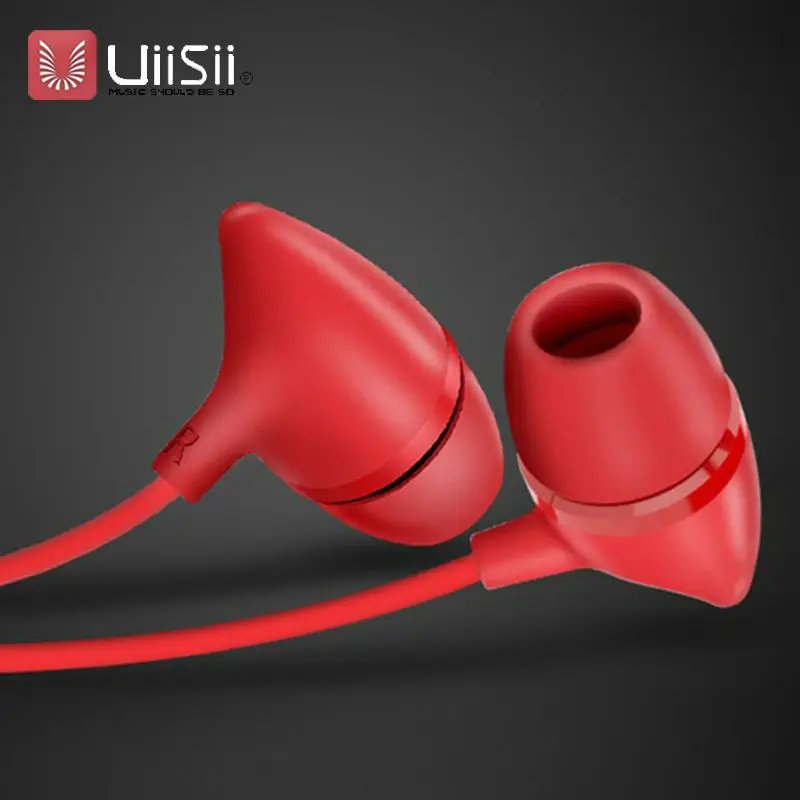 Новые наушники вкладыши с микрофоном UiiSii C100 портативные для iPhone /Xiaomi /Samsung MP3 плеер
