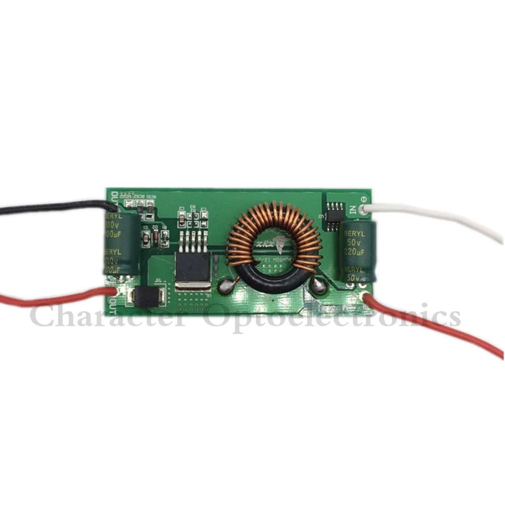 50 Вт постоянный ток Светодиодный драйвер DC12V к DC30-38V 1500mA для 50 Вт высокое Мощность светодиодный