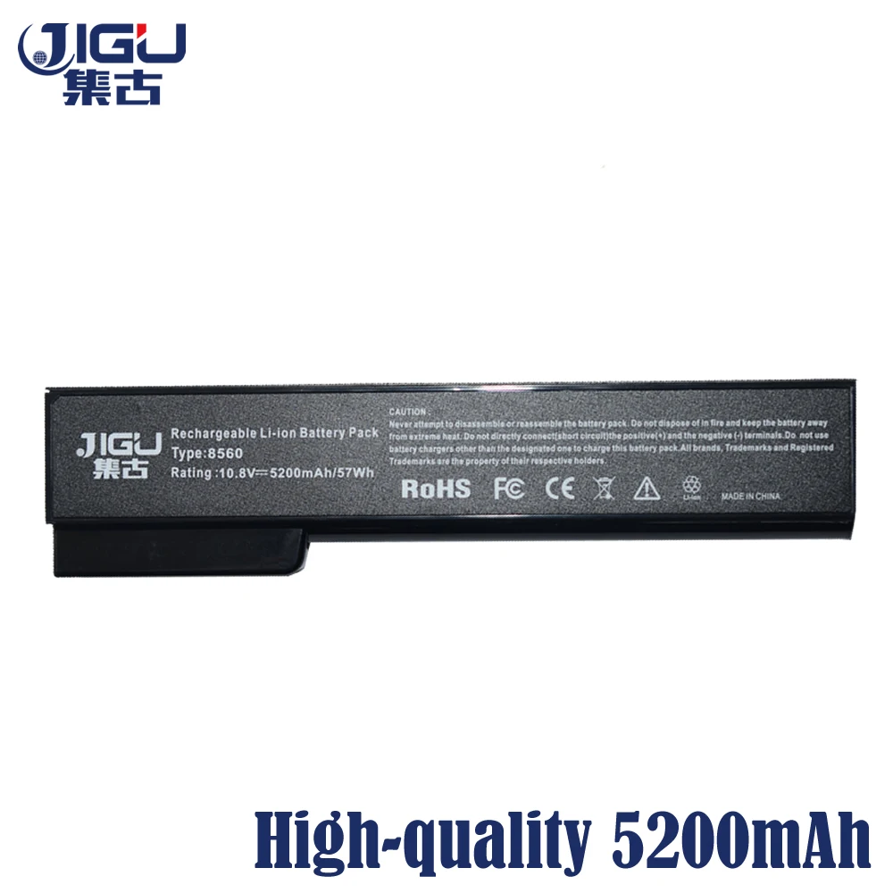 Аккумулятор JIGU для ноутбука HP 8460 CC06XL 628369 421 628664 001 EliteBook 8460p 8460w 8470p 8470w 8560p 8570p|battery for
