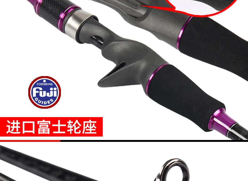 Медленно отжимающаяся Удочка 1,91 м спиннинг и литье 40-150 г PE спираль Fuji направляющие светильник для отжима Удочка тест 12 кг Сделано в Японии