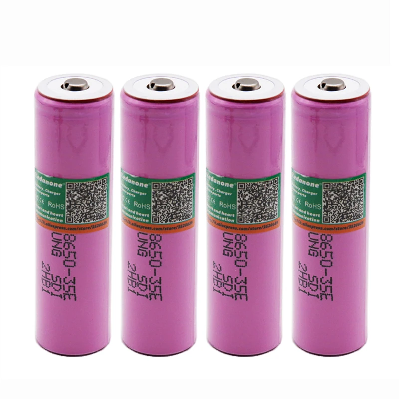 3500 мА/ч 13A разрядки INR18650 35E для samsung INR18650-35E 18650 Батарея li-ion 3 7 v аккумуляторная