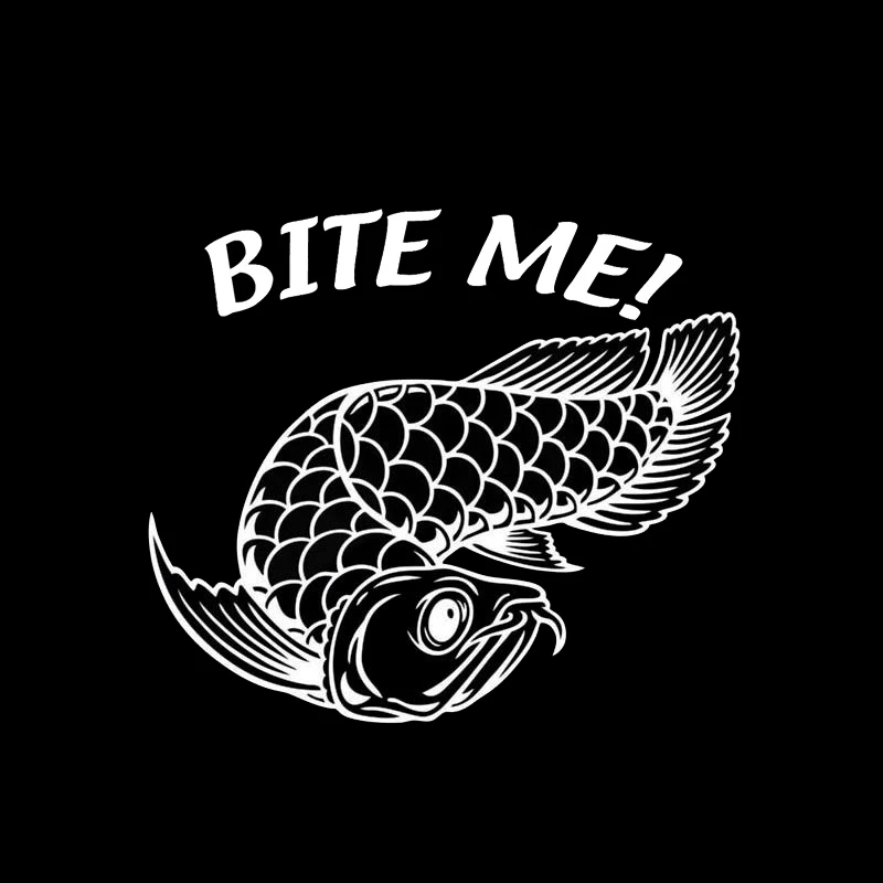 Наклейки в виде рыбок Bite Me Arowana стильные виниловые наклейки для украшения