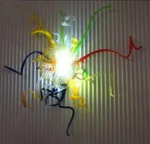 

Cheap Price Hall Led Light Hand Blown Glass Wall Light