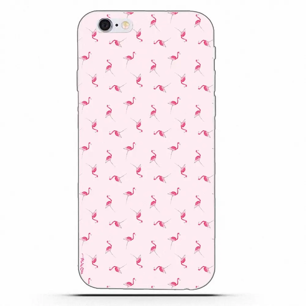 Wexoeq Geometric Flamingo TPU Hotsales For Apple iPhone 4 4S 5 5C 5S SE 6 6S 7 8 Plus X | Мобильные телефоны и аксессуары