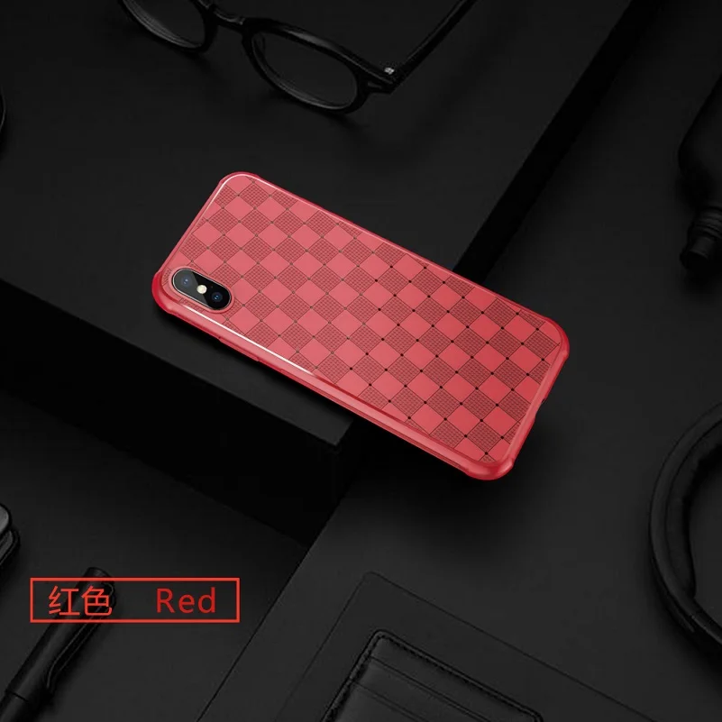 Nillkin переплетенный узор чехол Крышка корпуса ля iPhone X роскошный мягкий