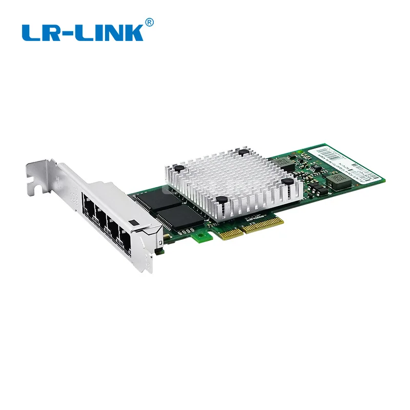 LR-LINK 9714HT гигабитная Ethernet-карта четырехпортовый RJ45 PCI-Express серверный адаптер