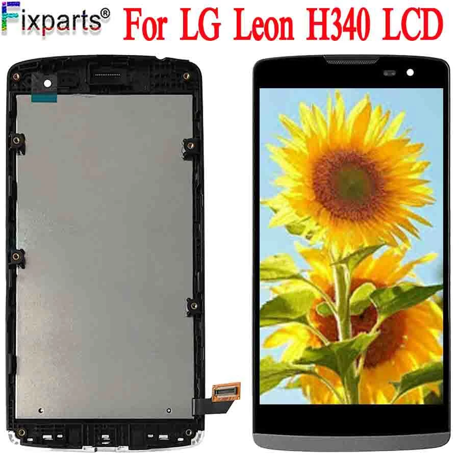 ЖК дисплей 4 5 дюйма для LG Leon H340 h320 h324 H340N H326 MS345 C50|Экраны мобильных телефонов| |
