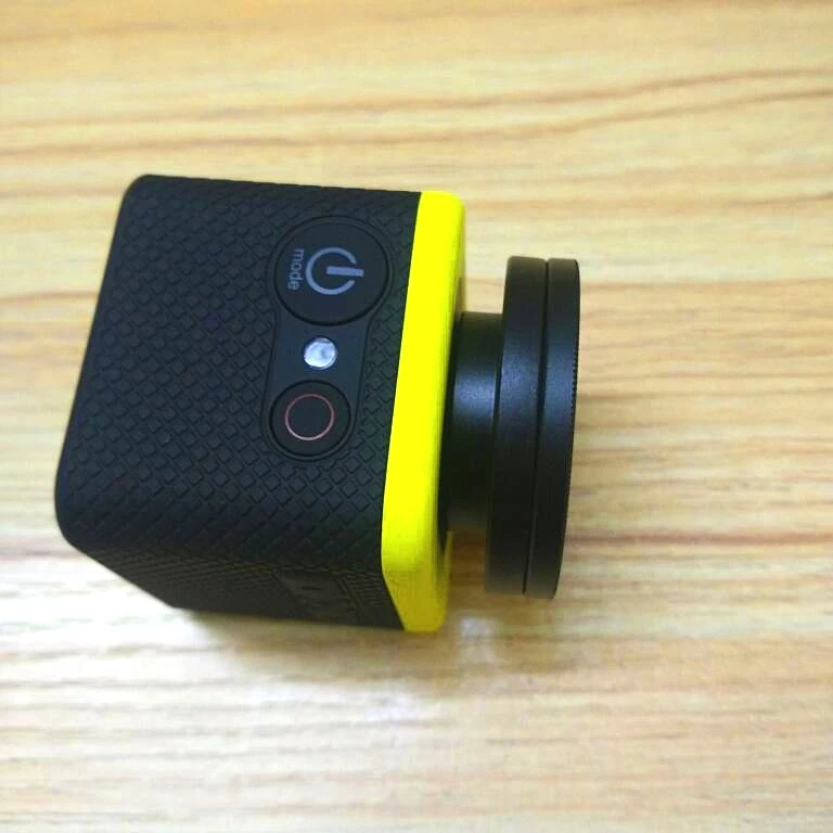 SJCAM оригинальные аксессуары объектив с защитой от ультрафиолетового излучения Кепки из металлизированного стекла Защитная крышка для M10 M10wifi M10+ плюс пульт дистанционного управления для спортивной камеры