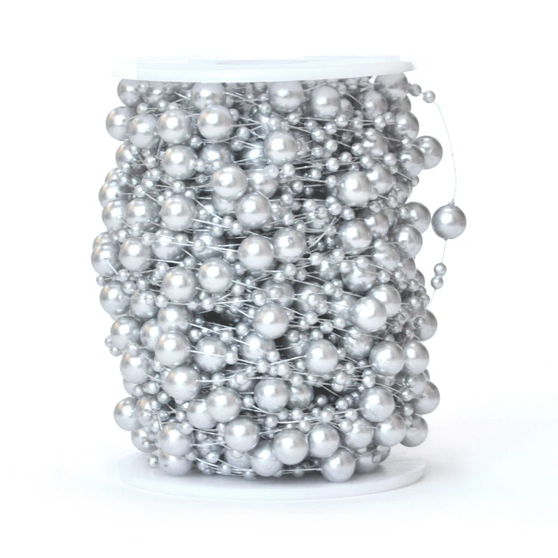 Свадебное украшение 5 метров искусственная леска цветочная гирлянда Тиара для