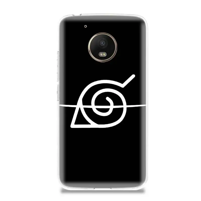 Наруто Маркер Черный силиконовый чехол с рисунком для Motorola G5 G5S G6 E4 E5 G7 Plus Moto G4 Play Art