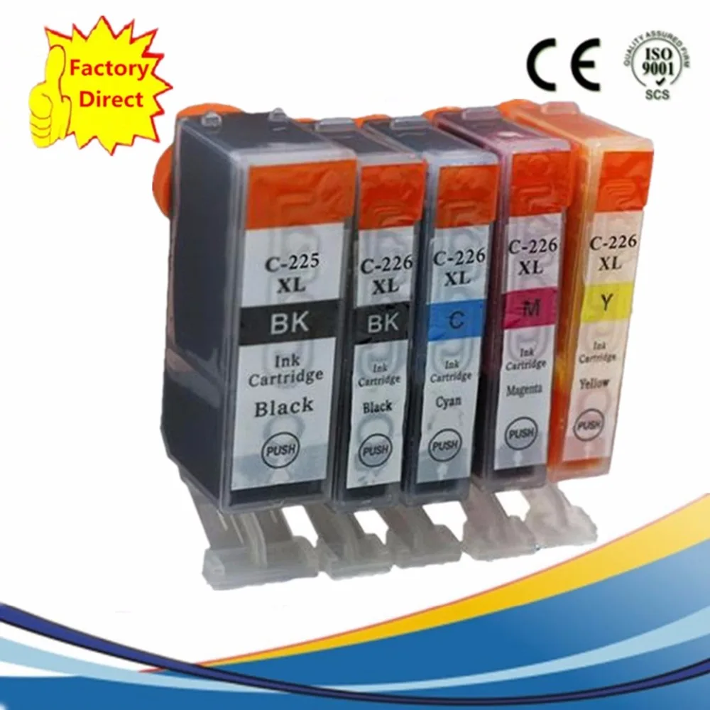 PGI225 PGI 225 XL фотографический картридж|ink cartridge|replacement cartridgeink cartridge for canon |