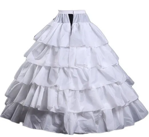 New Arrival Ball gown Petticoat 2021 Cheap Wedding accessories Vestido branco Jupon underskirt enaguas x trail | Свадьбы и торжества