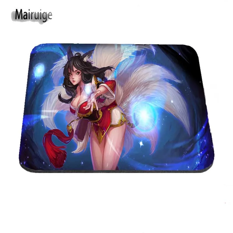25x20cm Mairuige роскошный принт Горячая League of Legends Morgana коврик для мыши без края блокировки для интернет-игр и офисного использования - Цвет: 25x20cm