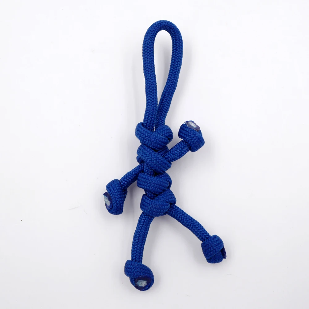 Paracord Buddy брелок ультра портативный Новинка ручной работы карабин аксессуары 550 парашютный шнур для скутеров автомобилей держатель для ключей - Color: No.1 Blue