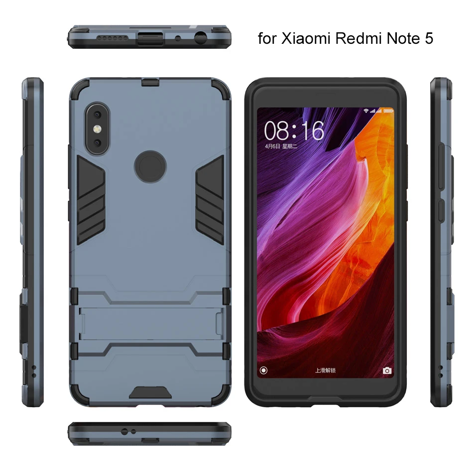 Чехол для Xiaomi Redmi Note 5 чехол 99 дюйма армированный жесткий из поликарбоната