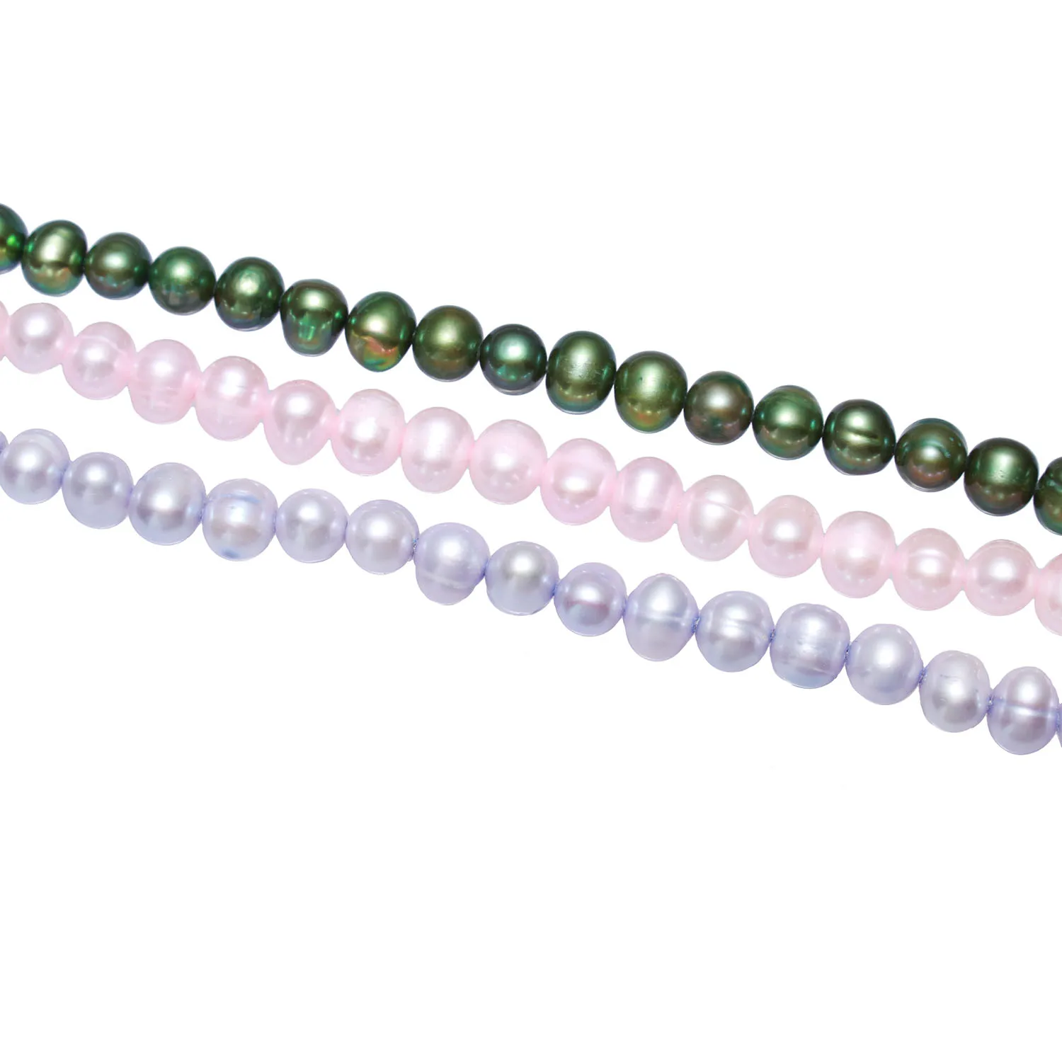 Бусины из пресноводного жемчуга для выращенного картофеля 5-6 мм Приблизительно 0