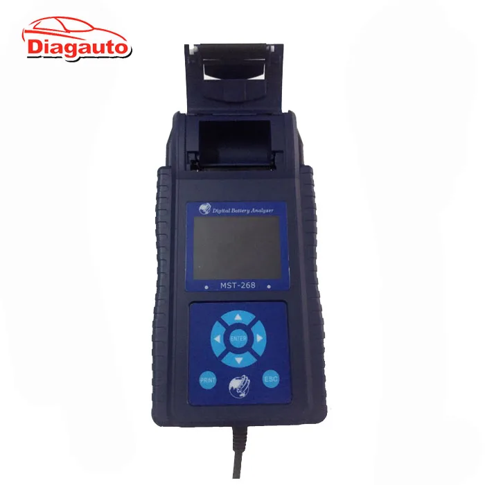 2019 New Arrival MST-268 Auto Digital Battery Analyzer with Printer | Diagnostic Tools
