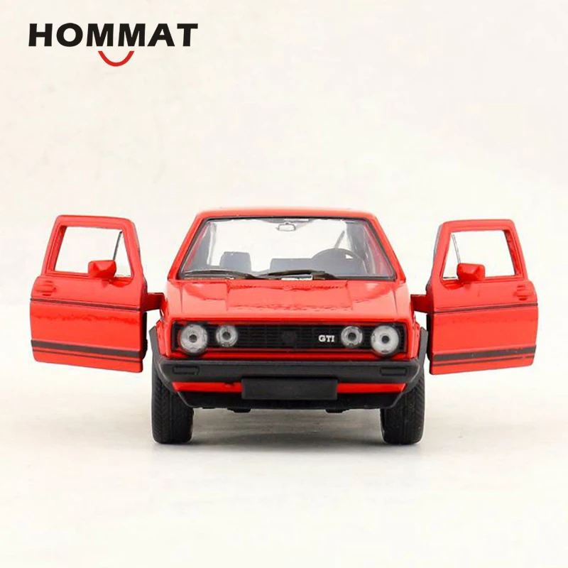 HOMMAT имитация Welly масштаб 1:36 Гольф I GTI классическая модель автомобиля Литые и