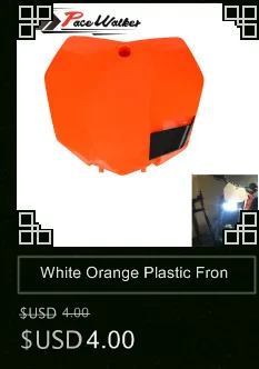 4 color Motorcycle Dirt Bike Motocross Supermoto Universal Headlight Fairing KTM SX EXC