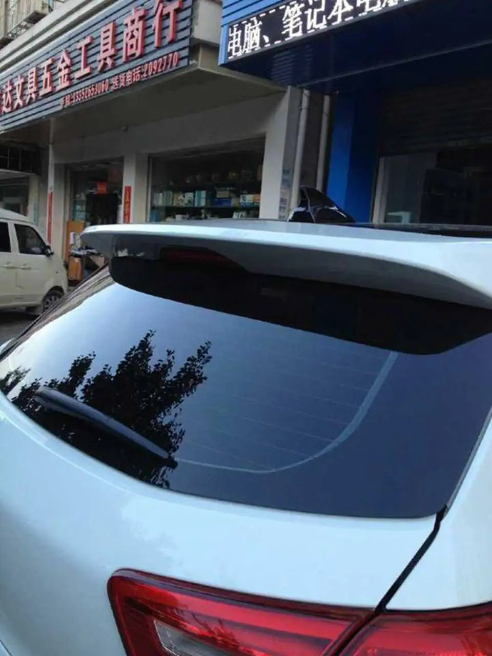 Использовать для hyundai IX25/creta спойлер ix25/creta спойлер Высокое качество ABS Материал заднее крыло праймер цвет спойлер