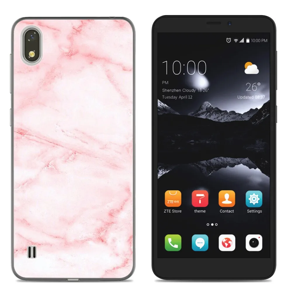 Чехол для ZTE A530 чехол Blade милый мультяшный Мягкий защитный из ТПУ BA530 A 530 Fundas |