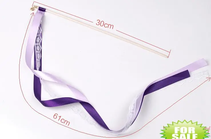 Волшебная палочка кружевная атласная лента растяжки свадебные волшебные