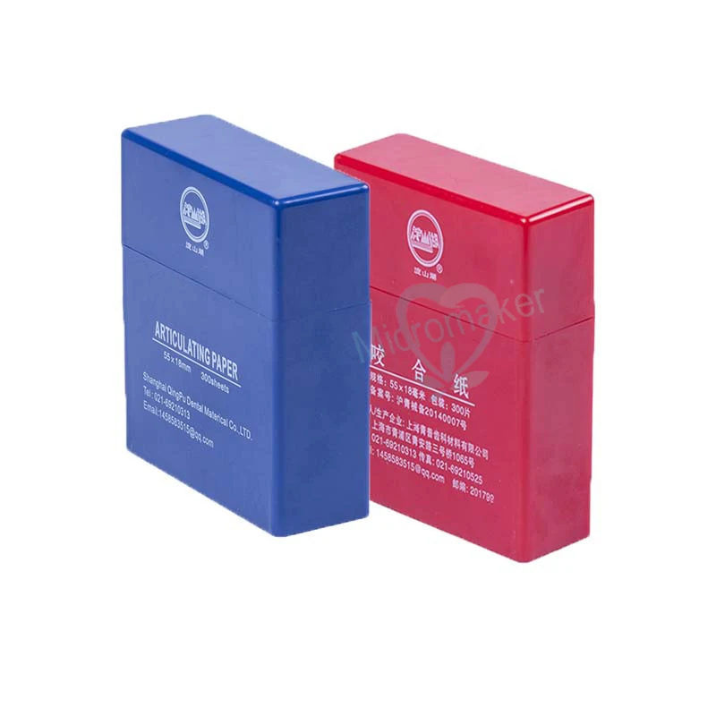 Новый тип стоматологической артикуляционной бумаги стоматологические