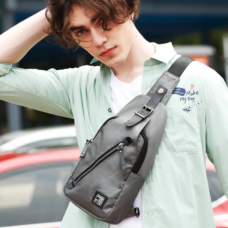 Для мужчин сумки на плечо Crossbody Груди Мешок мужской Оксфорд сумка для путешествий